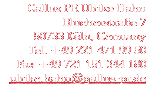 Gallus PR Ulrike Hahn - Blücherstraße 7 - 50733 Köln, Germany - Tel. +49 221 471 99 50 - Fax +49 721 151 344 180 - ulrike.hahn@gallus-pr.de